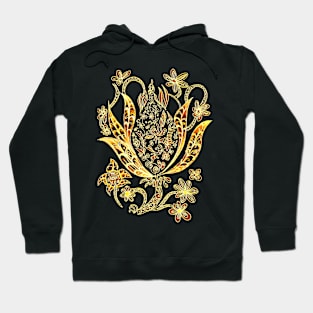 Flowerbud Gold Hoodie